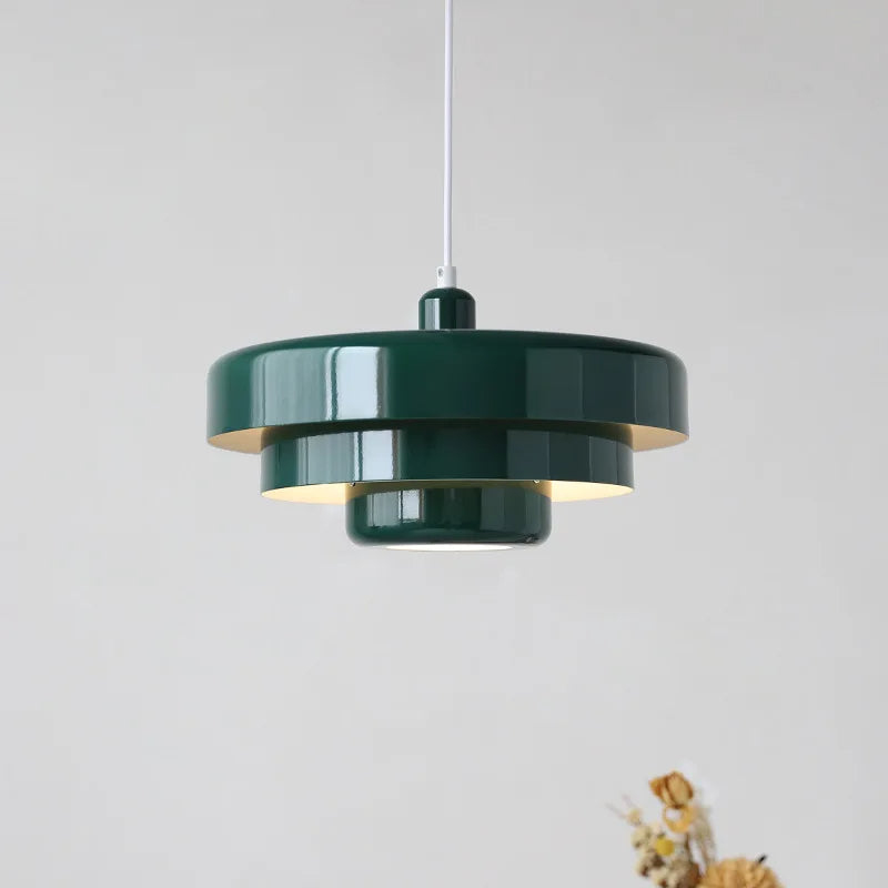 Mid-Century Pendant Light | Industrial Kitchen Pendant Lighting | Adjustable Hanging Lights | Colorful Ceiling Fixture | Modern Mid-Century Lighting for Home 11