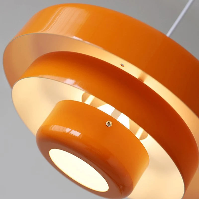 Mid-Century Pendant Light | Industrial Kitchen Pendant Lighting | Adjustable Hanging Lights | Colorful Ceiling Fixture | Modern Mid-Century Lighting for Home 3
