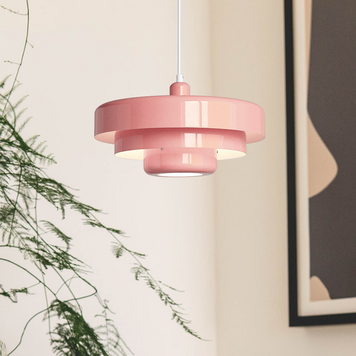 Mid-Century Pendant Light | Industrial Kitchen Pendant Lighting | Adjustable Hanging Lights | Colorful Ceiling Fixture | Modern Mid-Century Lighting for Home 4
