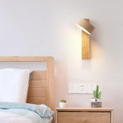 Minimalist Wall Lamp | Off-White Wall Sconce | LED Wall Lights Indoor | Elegant Travertine Lighting | Wabi Sabi Wall Lamp for Home 7