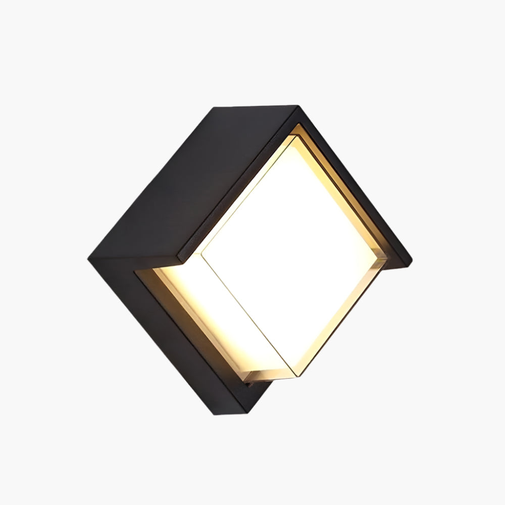 Modern Aluminum Outdoor Wall Light with Motion Sensor – Waterproof LED Exterior Wall Lantern for Garden and Patio 0