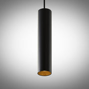 Modern Black Pendant Light | Adjustable Kitchen Pendant Lighting | Stylish Hanging Lights | Minimalist Ceiling Fixture | Premium Tube Pendant for Home 3