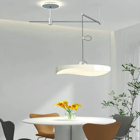 Modern Black Pendant Light | Stylish Kitchen Pendant Lighting | LED Hanging Fixture | Adjustable Ceiling Light | Verso Pendant Light for Elegant Spaces 0