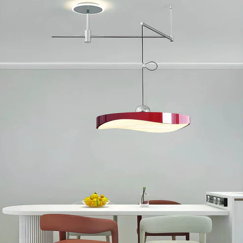 Modern Black Pendant Light | Stylish Kitchen Pendant Lighting | LED Hanging Fixture | Adjustable Ceiling Light | Verso Pendant Light for Elegant Spaces 4