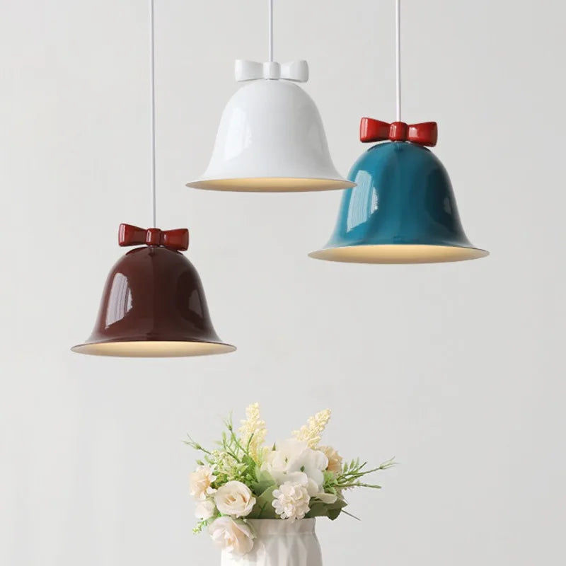 Modern Curved Pendant Light – Elegant Ceiling Fixture for Dining and Living Spaces 4