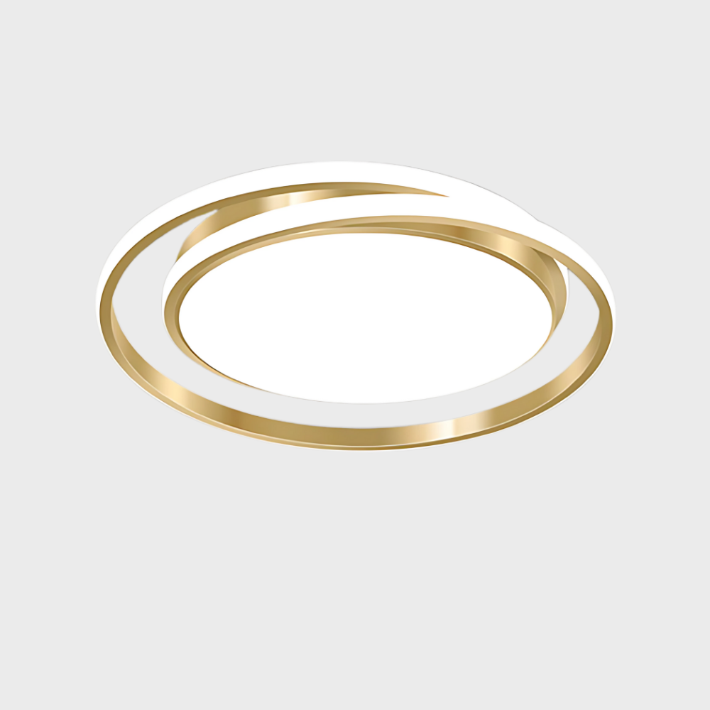 Modern Flush Mount Ceiling Light | LED Ceiling Light Fixture | Elegant Round Ceiling Lamp | Soft Glow Light for Home | Stylish Minimalist Ceiling Light 0