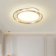 Modern Flush Mount Ceiling Light | LED Ceiling Light Fixture | Elegant Round Ceiling Lamp | Soft Glow Light for Home | Stylish Minimalist Ceiling Light 1