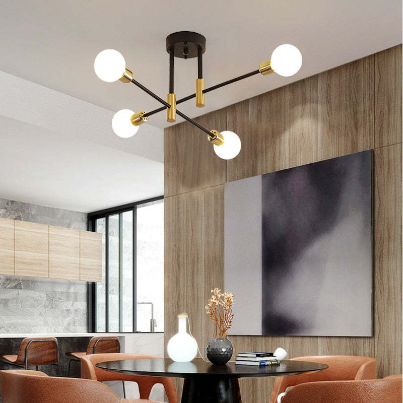 Modern Flush Mount Ceiling Light | LED Ceiling Light Fixture | Stylish Ceiling Light | Energy-Efficient Ceiling Lamp | Contemporary Lighting for Home 0