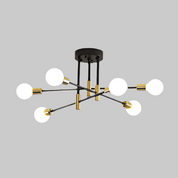 Modern Flush Mount Ceiling Light | LED Ceiling Light Fixture | Stylish Ceiling Light | Energy-Efficient Ceiling Lamp | Contemporary Lighting for Home 1