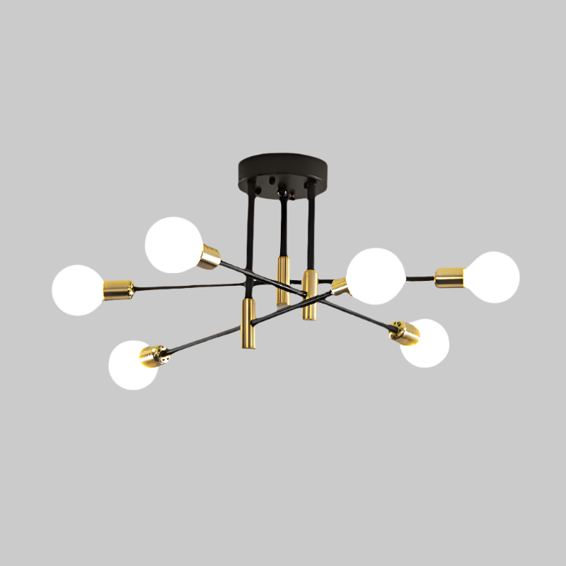 Modern Flush Mount Ceiling Light | LED Ceiling Light Fixture | Stylish Ceiling Light | Energy-Efficient Ceiling Lamp | Contemporary Lighting for Home 2