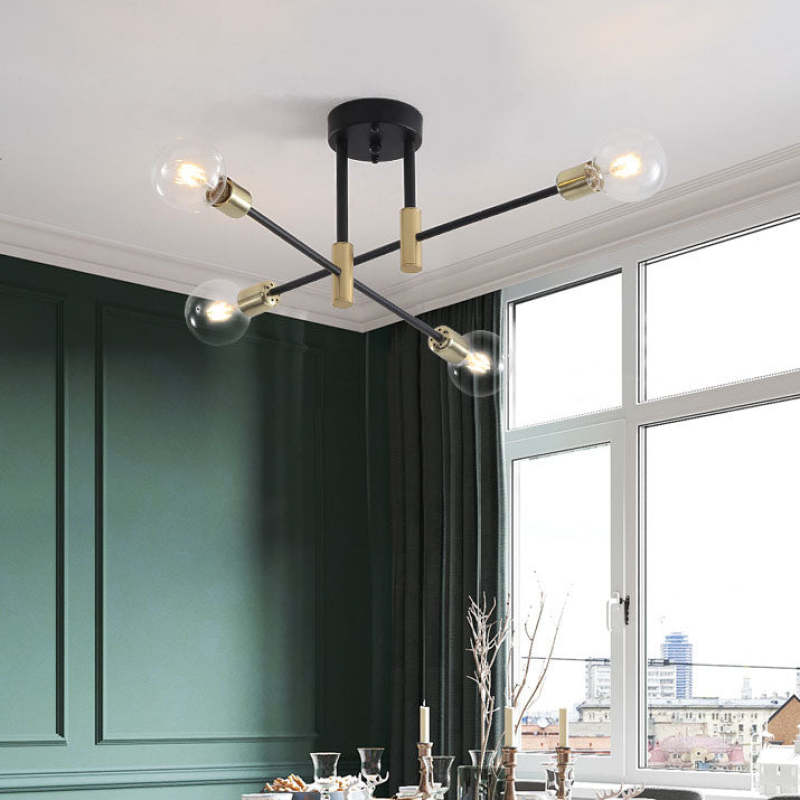 Modern Flush Mount Ceiling Light | LED Ceiling Light Fixture | Stylish Ceiling Light | Energy-Efficient Ceiling Lamp | Contemporary Lighting for Home 6
