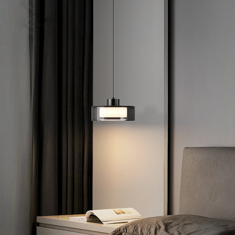 Modern Glass Pendant Light | Adjustable Kitchen Pendant Lighting | Elegant Hanging Lights | Minimalist Ceiling Fixture | Italian Pendant Lamp for Dining Room 1