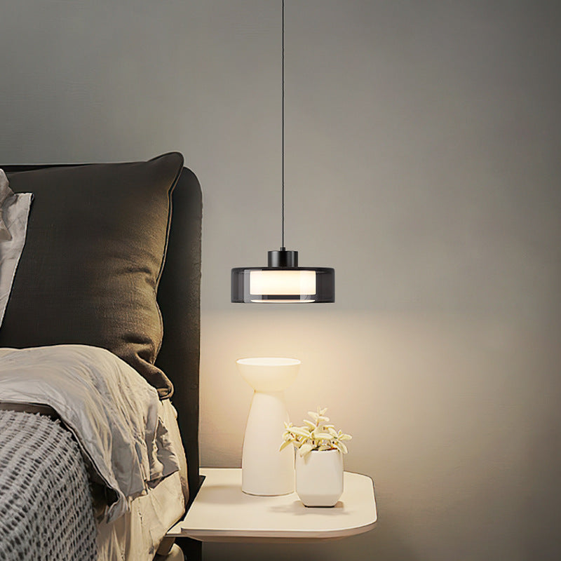 Modern Glass Pendant Light | Adjustable Kitchen Pendant Lighting | Elegant Hanging Lights | Minimalist Ceiling Fixture | Italian Pendant Lamp for Dining Room 3