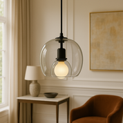 Modern Glass Pendant Light | Adjustable Kitchen Pendant Lighting | Minimalist Hanging Lights | Eco-Friendly Ceiling Fixture | Ures Pendant Light for Home 4