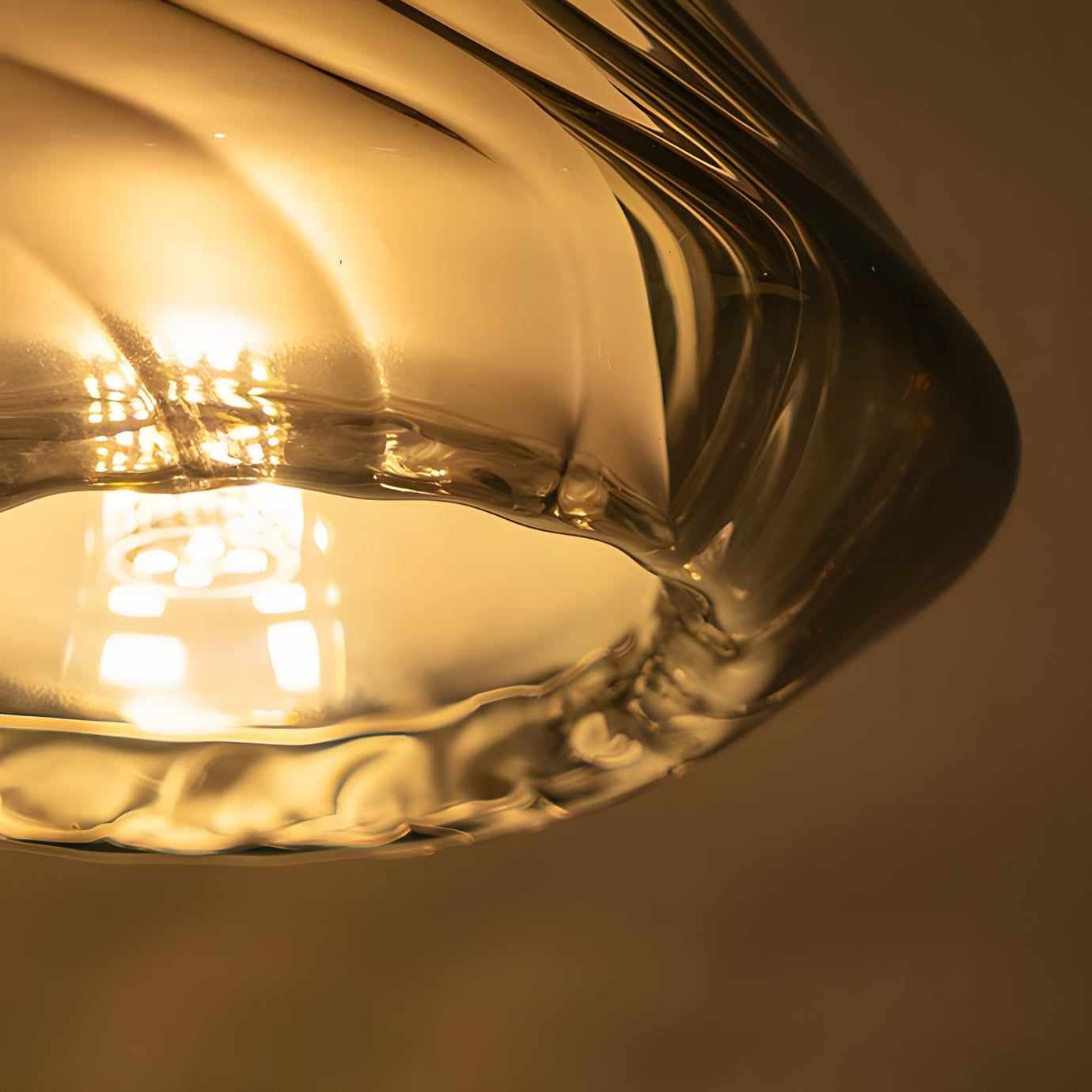 Modern Glass Pendant Light | Artistic Kitchen Pendant Lighting | Spiral Ceiling Fixture | Unique Hanging Light | Glim Creative Starry Sky Pendant 6