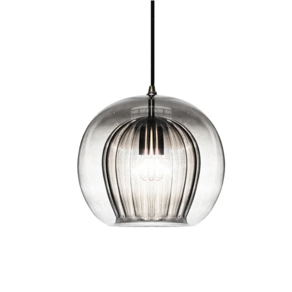Modern Glass Pendant Light | Kitchen Island Lighting Fixture | Elegant Pendant Lighting for Kitchen Island | Minimalist Glass Pendant Lights | Hira Pendant Light for Dining Area 14