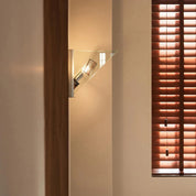 Modern Glass Wall Sconce | Unique Triangle Wall Lamp | Decorative Wall Lights | Stylish Sconce Lighting | Elegant Wall Fixture for Home 3