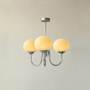 Modern Gold Chandelier | Elegant Ceiling Light Fixture | Stylish Hanging Light | Chic Indoor Lighting | Pink and Gold Chandelier for Home 13