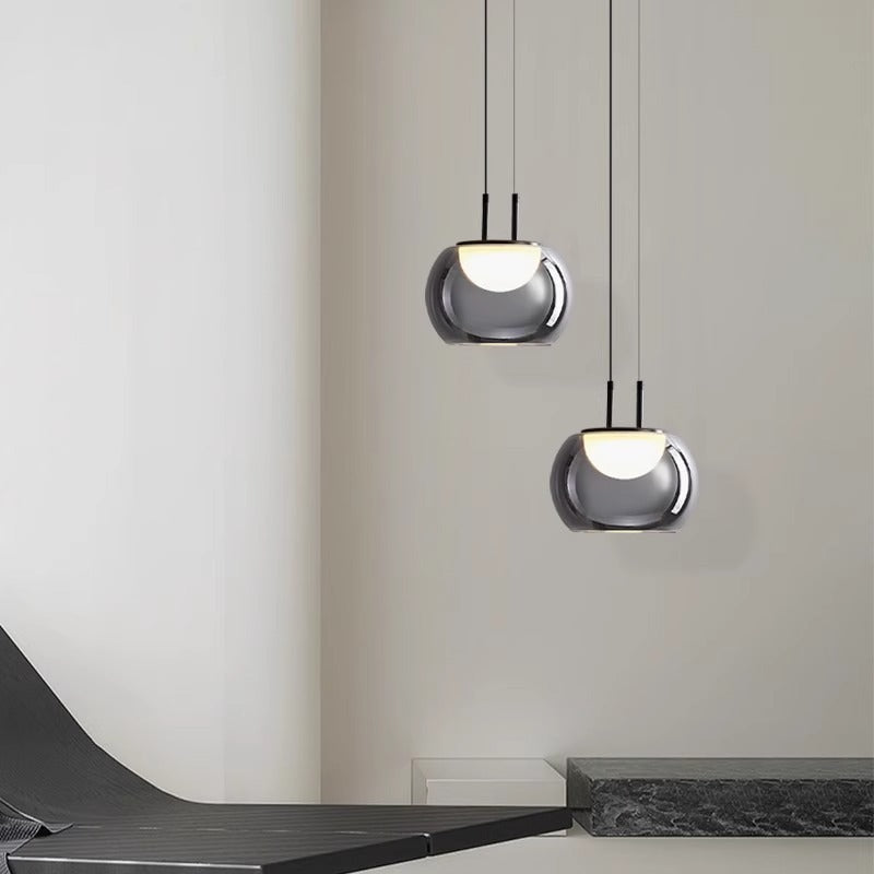 Modern Kitchen Pendant Lighting | Adjustable Glass Pendant Light | Elegant Island Lighting Fixture | Contemporary Dining Room Lamp | Grenold Pendant Light 1