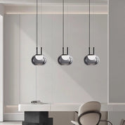 Modern Kitchen Pendant Lighting | Adjustable Glass Pendant Light | Elegant Island Lighting Fixture | Contemporary Dining Room Lamp | Grenold Pendant Light 4