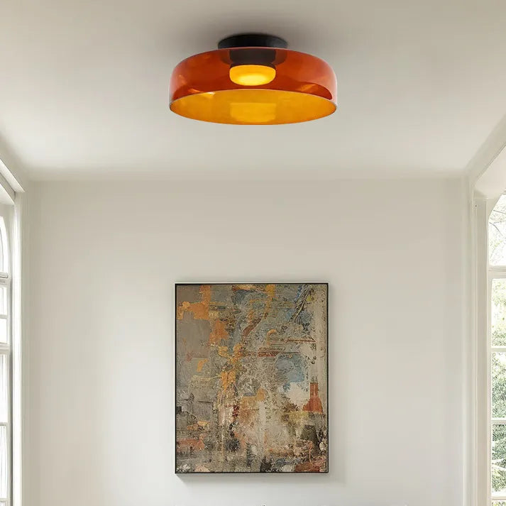 Modern Medieval Ceiling Lamp | Elegant Glass Ceiling Light | Stylish Dining Room Light Fixture | Glass Pendant Lights | Designer Nordic Ceiling Fixture 0