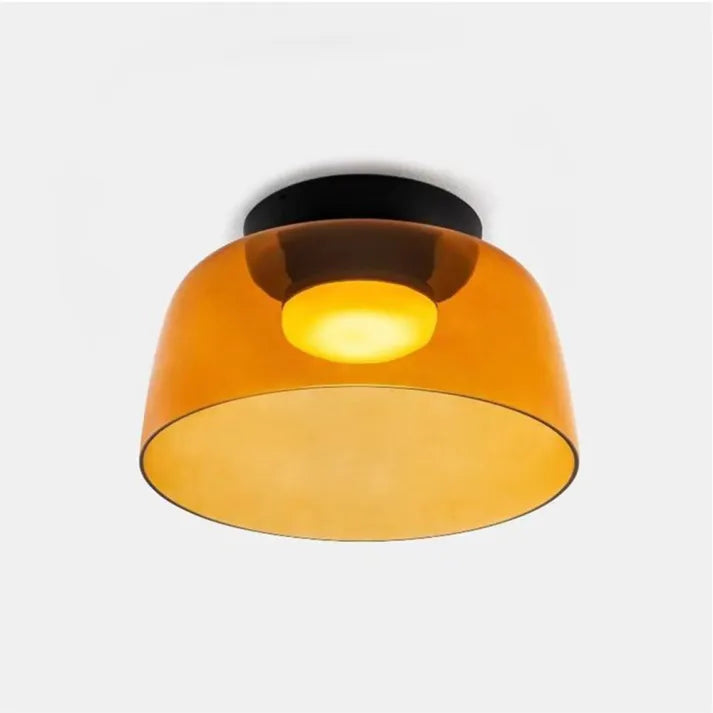 Modern Medieval Ceiling Lamp | Elegant Glass Ceiling Light | Stylish Dining Room Light Fixture | Glass Pendant Lights | Designer Nordic Ceiling Fixture 16