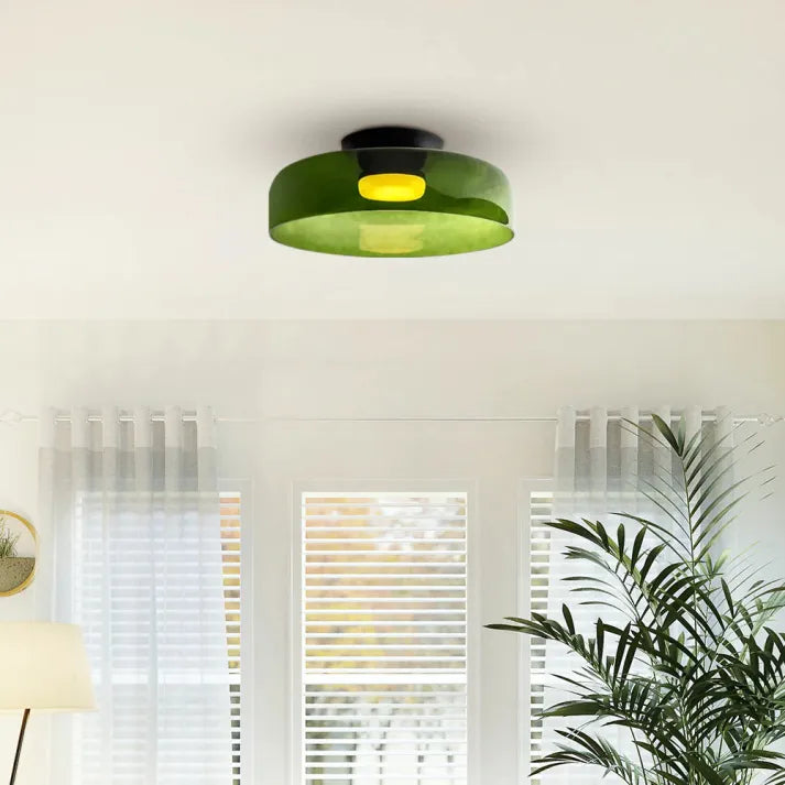 Modern Medieval Ceiling Lamp | Elegant Glass Ceiling Light | Stylish Dining Room Light Fixture | Glass Pendant Lights | Designer Nordic Ceiling Fixture 18