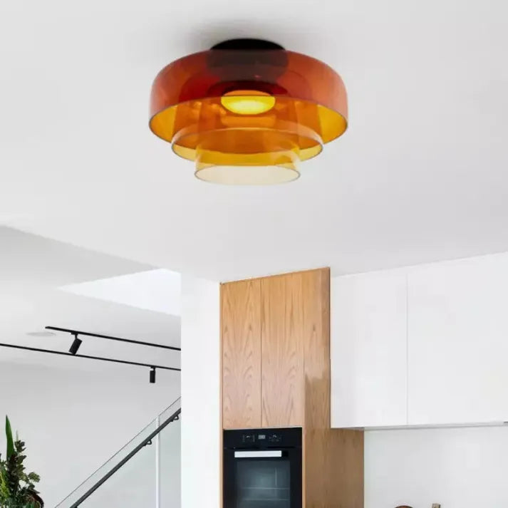 Modern Medieval Ceiling Lamp | Elegant Glass Ceiling Light | Stylish Dining Room Light Fixture | Glass Pendant Lights | Designer Nordic Ceiling Fixture 22