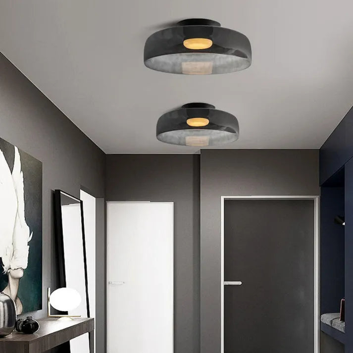 Modern Medieval Ceiling Lamp | Elegant Glass Ceiling Light | Stylish Dining Room Light Fixture | Glass Pendant Lights | Designer Nordic Ceiling Fixture 4