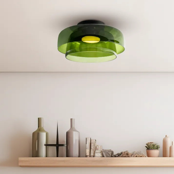Modern Medieval Ceiling Lamp | Elegant Glass Ceiling Light | Stylish Dining Room Light Fixture | Glass Pendant Lights | Designer Nordic Ceiling Fixture 5