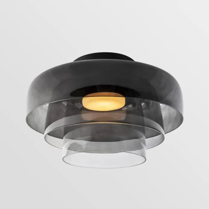 Modern Medieval Ceiling Lamp | Elegant Glass Ceiling Light | Stylish Dining Room Light Fixture | Glass Pendant Lights | Designer Nordic Ceiling Fixture 6