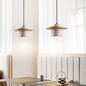 Modern Pendant Light | Adjustable Kitchen Pendant Lighting | Energy-Efficient Hanging Fixture | Retro Ceiling Light | Elegant Travertine Pendant Lamp 3