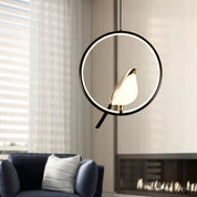 Modern Pendant Light | Adjustable Kitchen Pendant Lighting | Unique Bird Motif Hanging Light | Contemporary Dining Room Fixture | MrBird Pendant Light 2