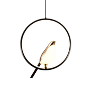 Modern Pendant Light | Adjustable Kitchen Pendant Lighting | Unique Bird Motif Hanging Light | Contemporary Dining Room Fixture | MrBird Pendant Light 4