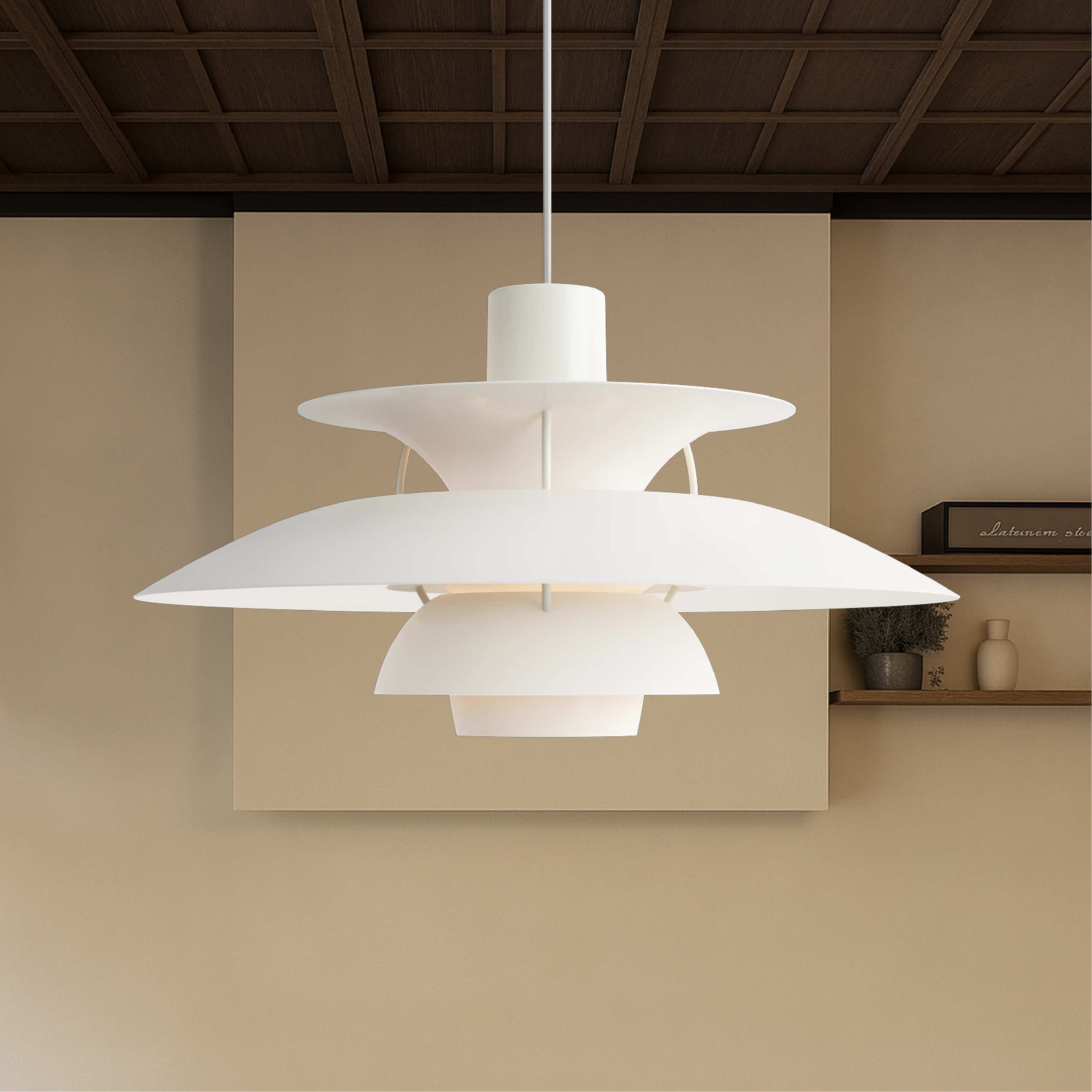 Modern Pendant Light | Kitchen Island Lighting Fixture | Minimalist Hanging Lights | Contemporary LED Pendant | Elegant Aluminum Ceiling Lamp 8