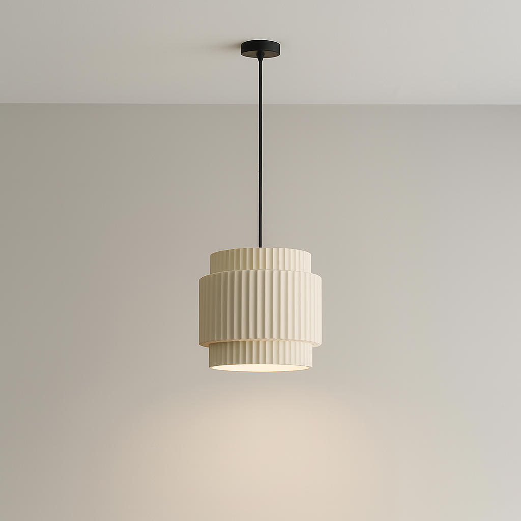 Modern Pendant Light | Kitchen Pendant Lighting | Adjustable Ceiling Light Fixture | Colorful Hanging Lights | Contemporary Ceramic Pendant for Home 0