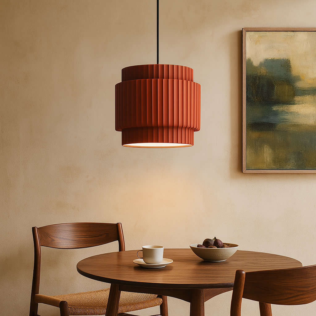 Modern Pendant Light | Kitchen Pendant Lighting | Adjustable Ceiling Light Fixture | Colorful Hanging Lights | Contemporary Ceramic Pendant for Home 1