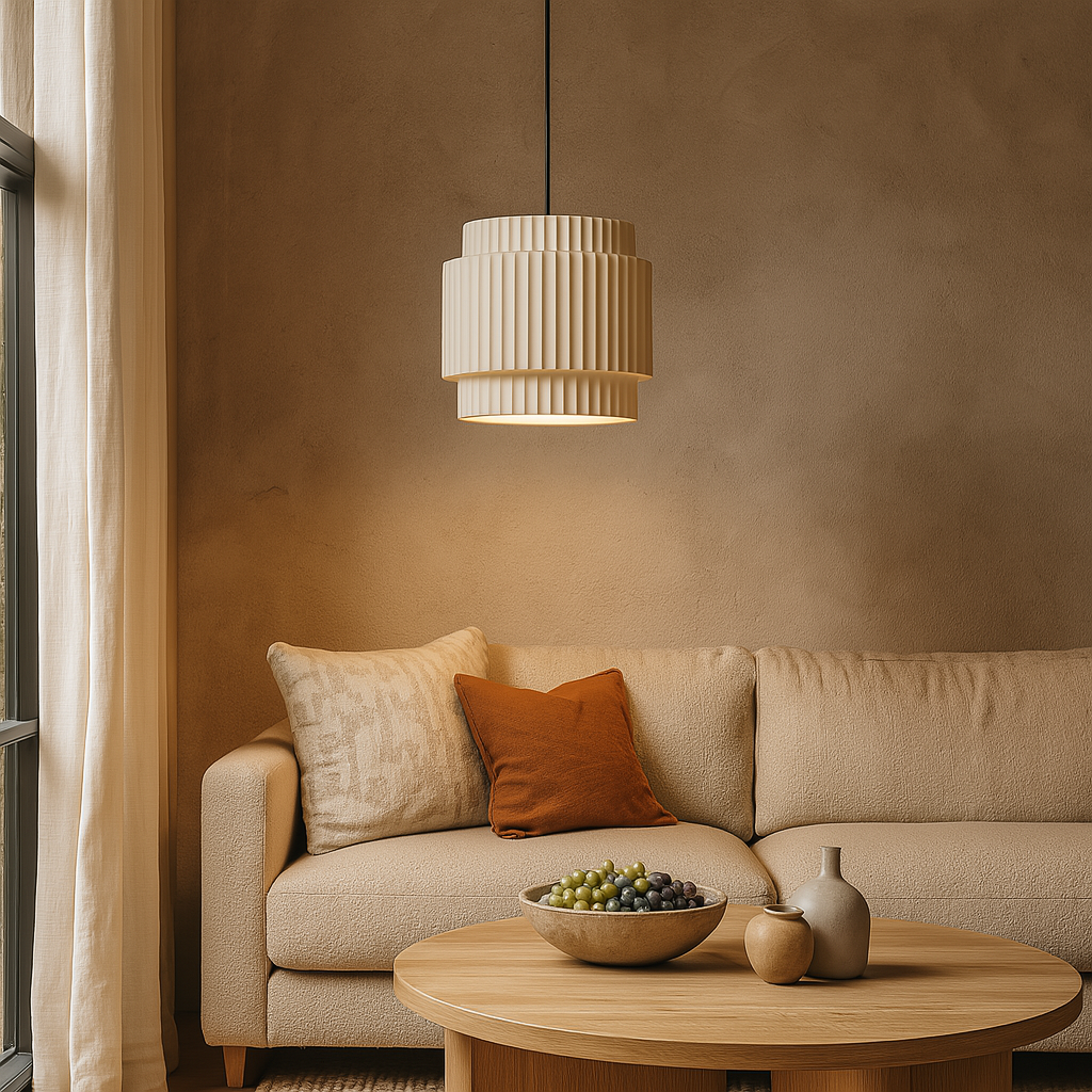 Modern Pendant Light | Kitchen Pendant Lighting | Adjustable Ceiling Light Fixture | Colorful Hanging Lights | Contemporary Ceramic Pendant for Home 3