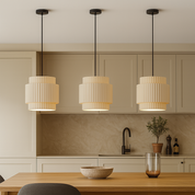 Modern Pendant Light | Kitchen Pendant Lighting | Adjustable Ceiling Light Fixture | Colorful Hanging Lights | Contemporary Ceramic Pendant for Home 4