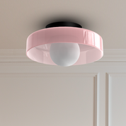 Modern Round Ceiling Light | Stylish Ceiling Light Fixture | Elegant Glass Pendant Lamp | Contemporary Kitchen Lighting | Sleek Glass Ceiling Lamp 10