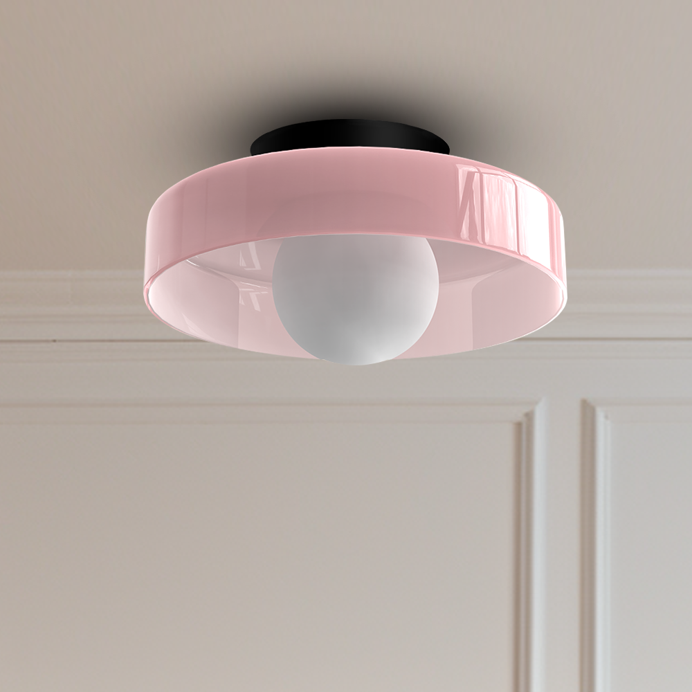 Modern Round Ceiling Light | Stylish Ceiling Light Fixture | Elegant Glass Pendant Lamp | Contemporary Kitchen Lighting | Sleek Glass Ceiling Lamp 10