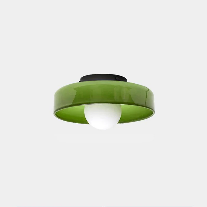 Modern Round Ceiling Light | Stylish Ceiling Light Fixture | Elegant Glass Pendant Lamp | Contemporary Kitchen Lighting | Sleek Glass Ceiling Lamp 11
