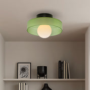 Modern Round Ceiling Light | Stylish Ceiling Light Fixture | Elegant Glass Pendant Lamp | Contemporary Kitchen Lighting | Sleek Glass Ceiling Lamp 5