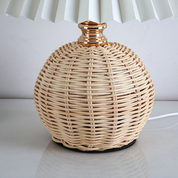 Modern Table Lamp | Bedside Table Lamps | Nordic Style Desk Lamp | Rattan Weaving Light | Cozy Bamboo Lamp for Bedroom 3