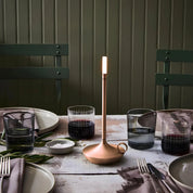 Modern Table Lamp | Cordless Bedside Lamps | Rechargeable LED Light | Glarefusion Nordic Lamp 1