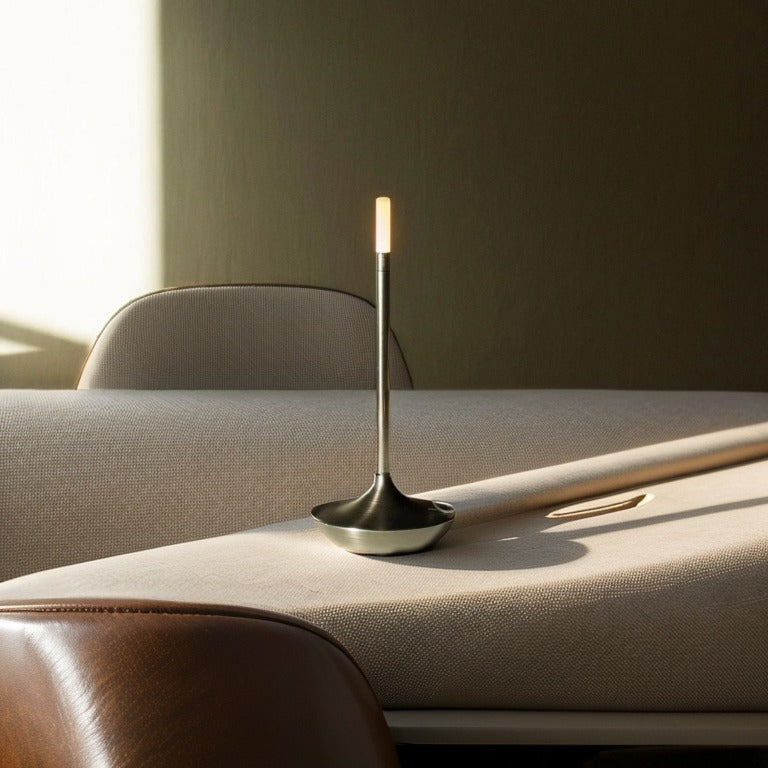 Modern Table Lamp | Cordless Bedside Lamps | Rechargeable LED Light | Glarefusion Nordic Lamp 8