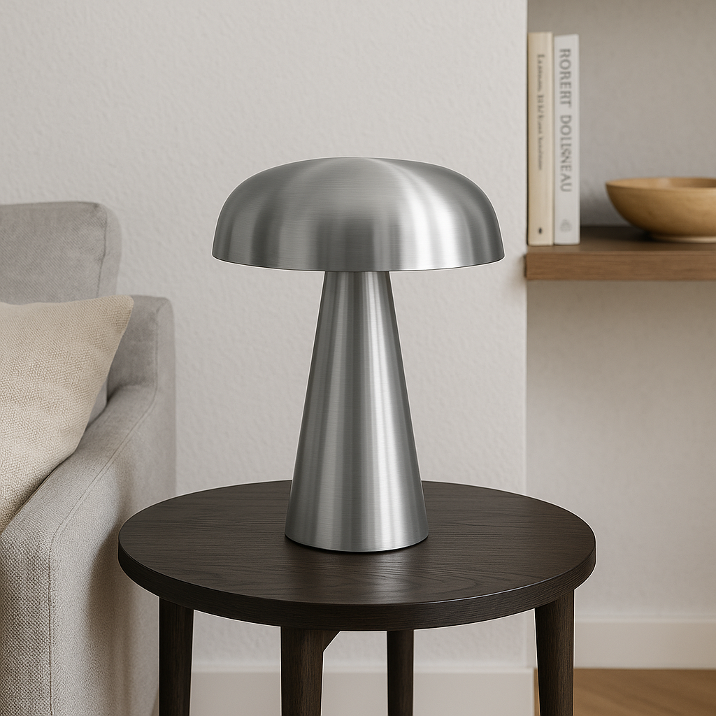 Modern Table Lamp | Minimalist Desk Lamp | Battery Operated Lamps | Cordless Bedside Table Lamps | Nova's Contemporary LED Light 6