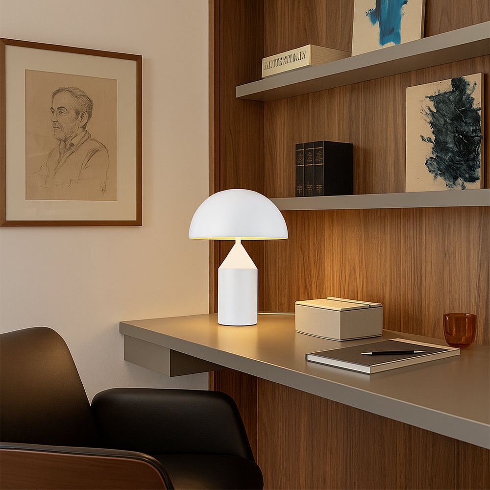 Modern Table Lamp | Sculptural Desk Lamp | LED Accent Lighting | Contemporary Living Room Lamp | Arolle's Elegant Table Lamp 2