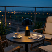 Modern Table Lamp | Sculptural Desk Lamp | LED Accent Lighting | Contemporary Living Room Lamp | Arolle's Elegant Table Lamp 4