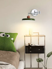 Modern Wall Lamp | Adjustable Swing Arm Wall Light | Stylish Wall Sconces | LED Reading Fixture | Lola Swing Arm Wall Lamp 8